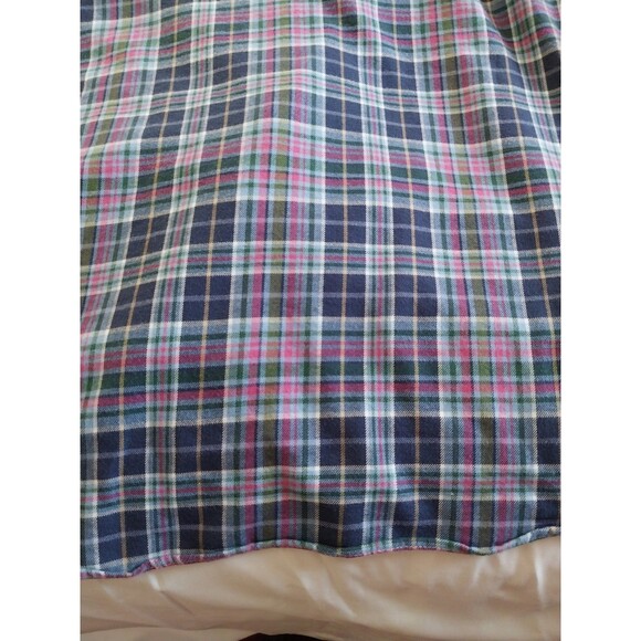 Polo Ralph Lauren Classic Performance Flannel Shirt Plaid Red Blue Green XXL - Picture 13 of 16